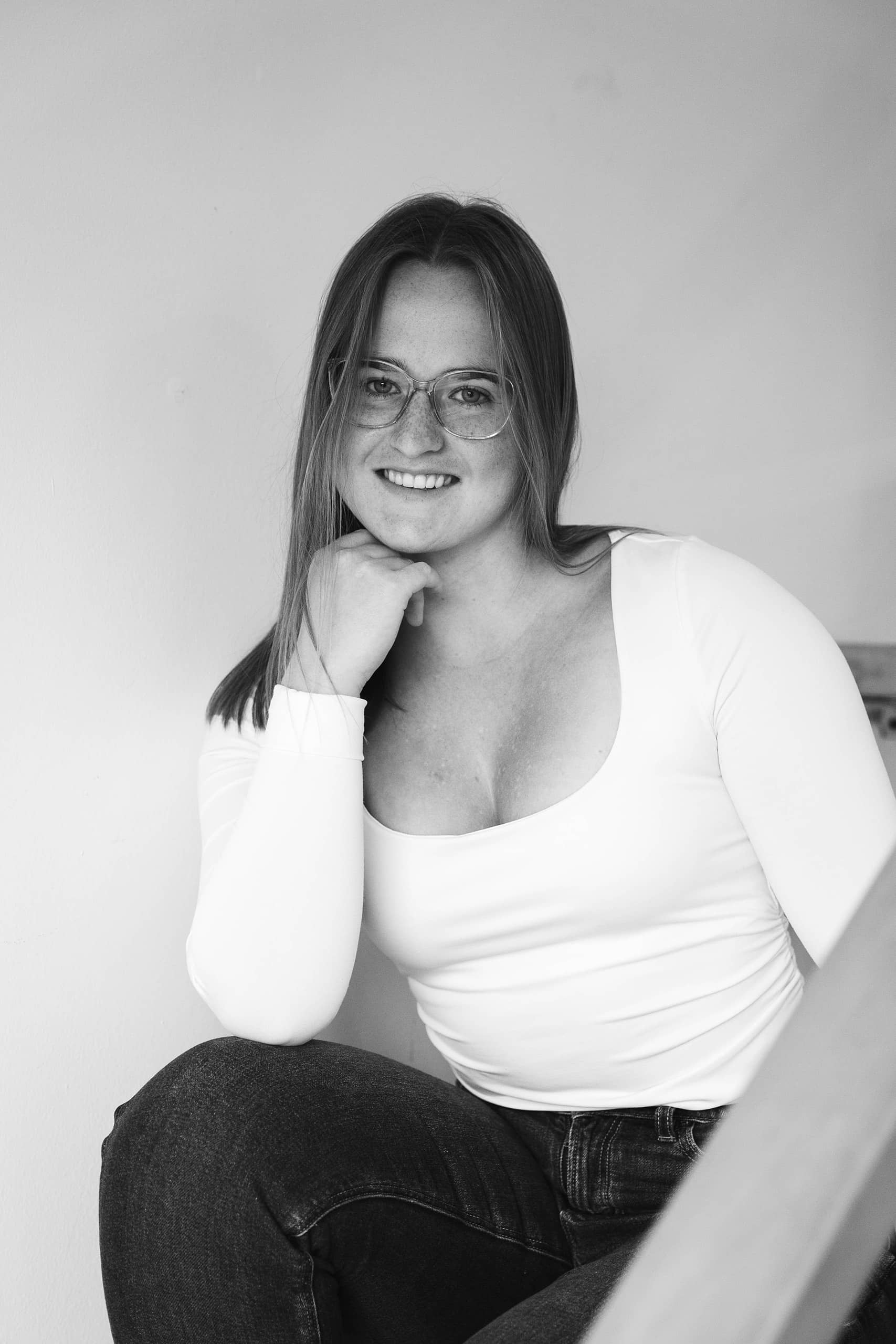Portrait professionnel Maite membre équipe Solutions M agence marketing